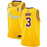 Lakers 3 Anthony Davis Yellow 2020-2021 City Edition Nike Swingman Jersey Dyin,baseball caps,new era cap wholesale,wholesale hats
